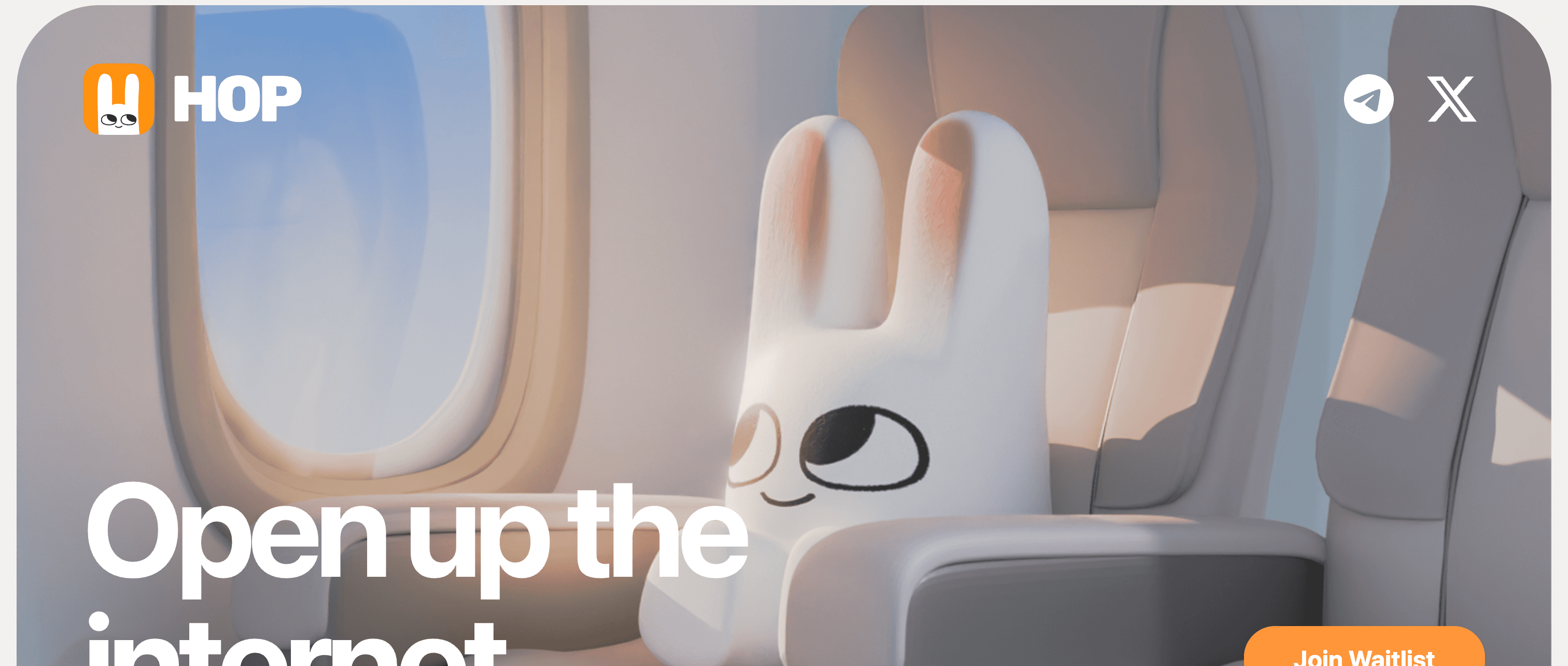 HOP hero cockpit view